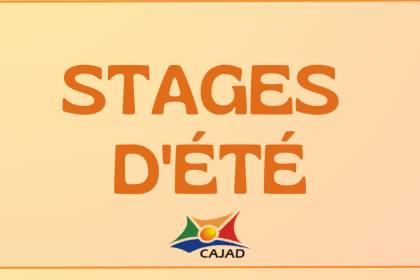 STAGES D'ÉTÉ