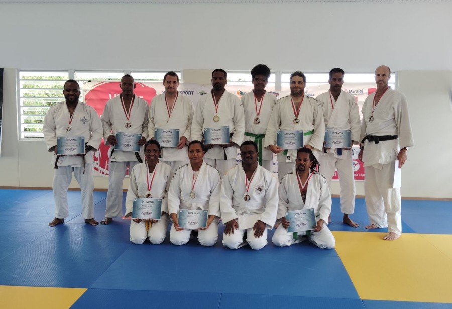Compétition de jujitsu