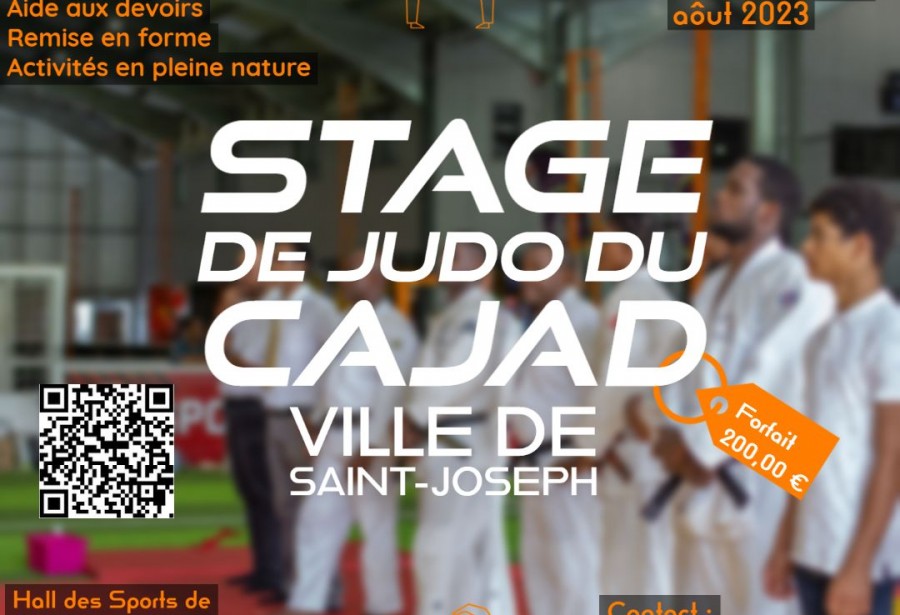 Stage Judo, Jujitsu, Anglais, Multi activités... Du 21 au 25 aout 2023